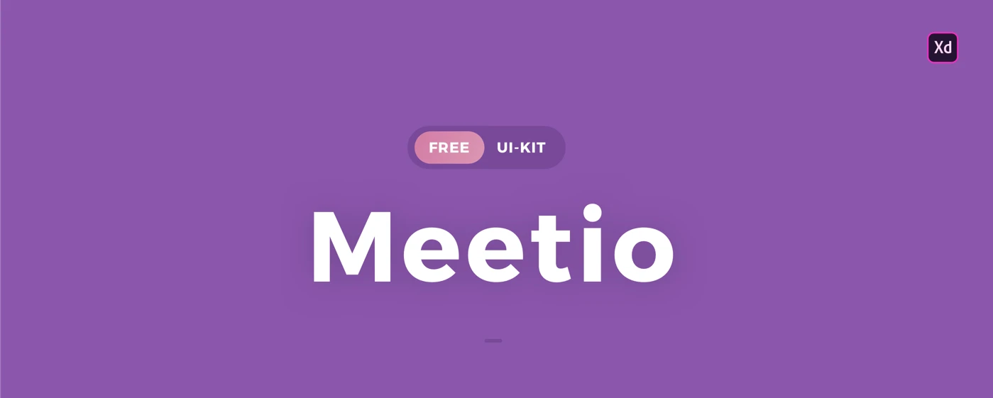 Meetio UI Kit for Adobe XD