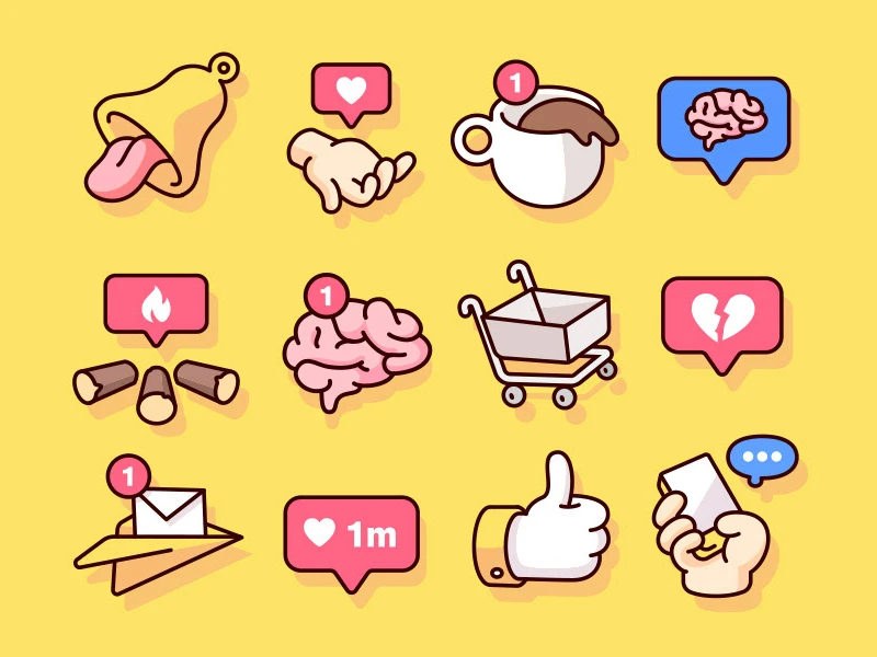 Notification Icons freebie preview