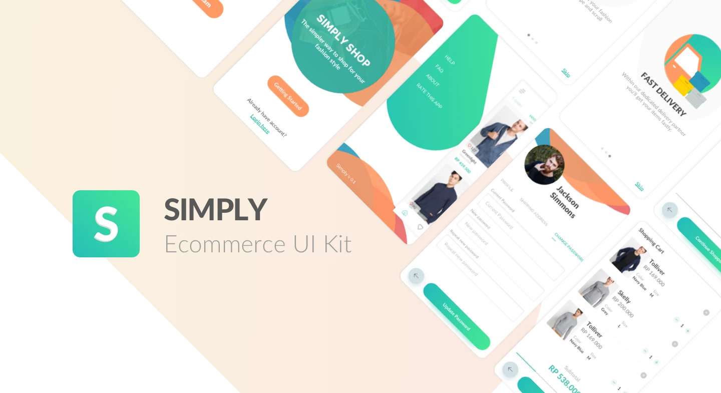 Simply eCommerce UI Kit