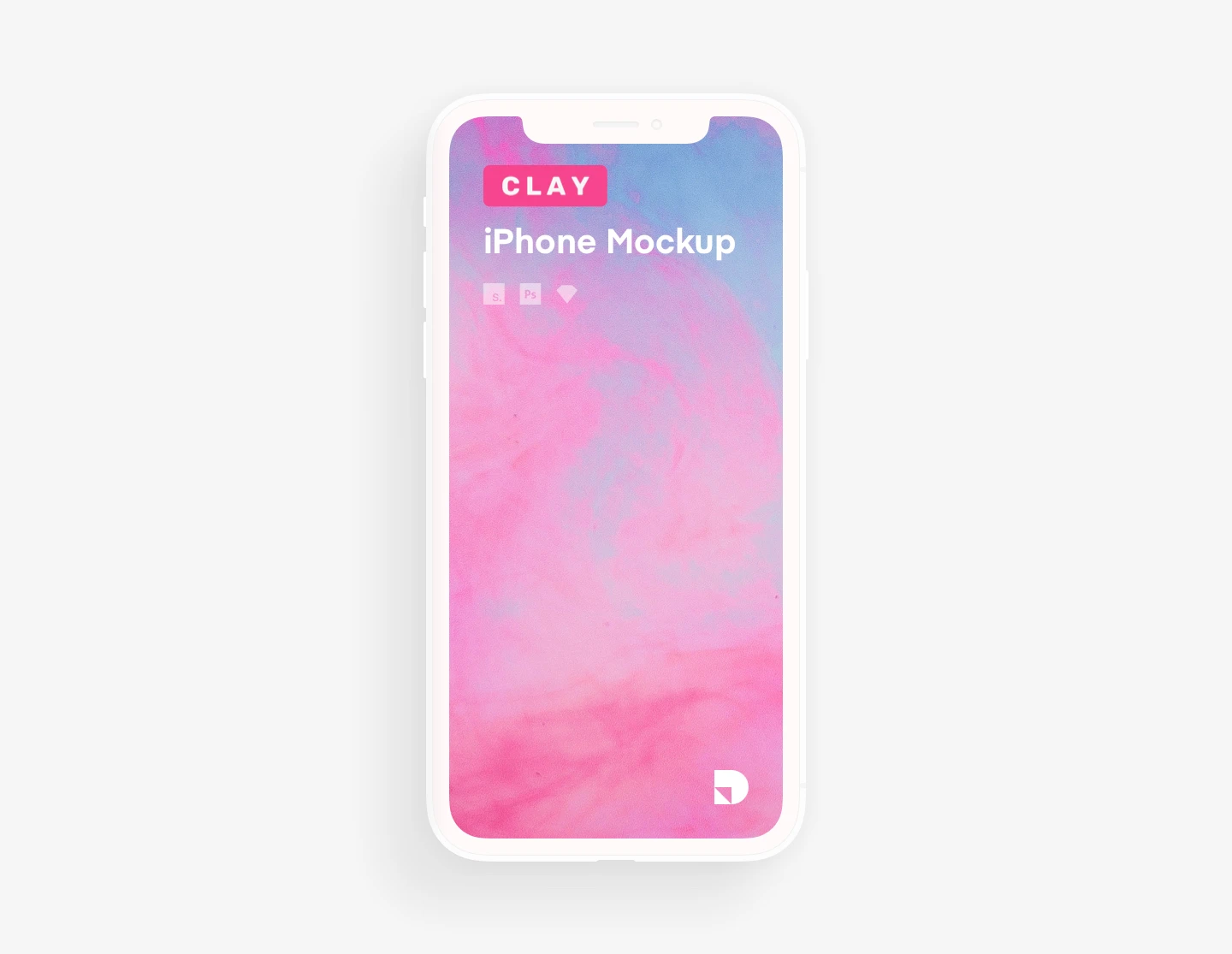 Clay — A free minimalist mockup kit