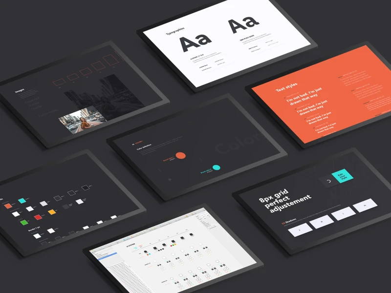 Dome Design System Framework freebie preview