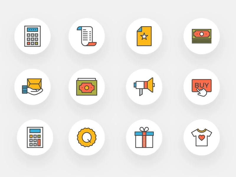 Ecommerce Free Icon Pack freebie preview