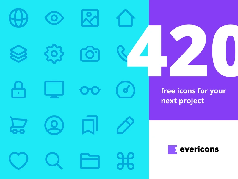 Evericons freebie preview