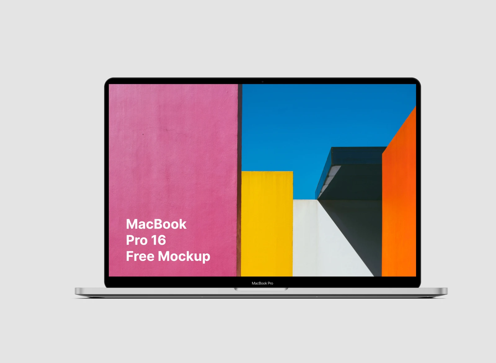 Free Macbook Pro 16 Mockup