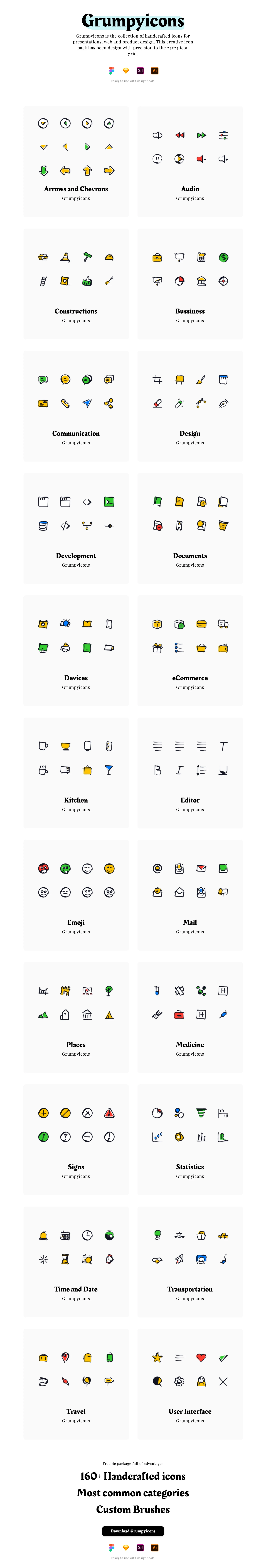 Grumpyicons Free Icons Pack