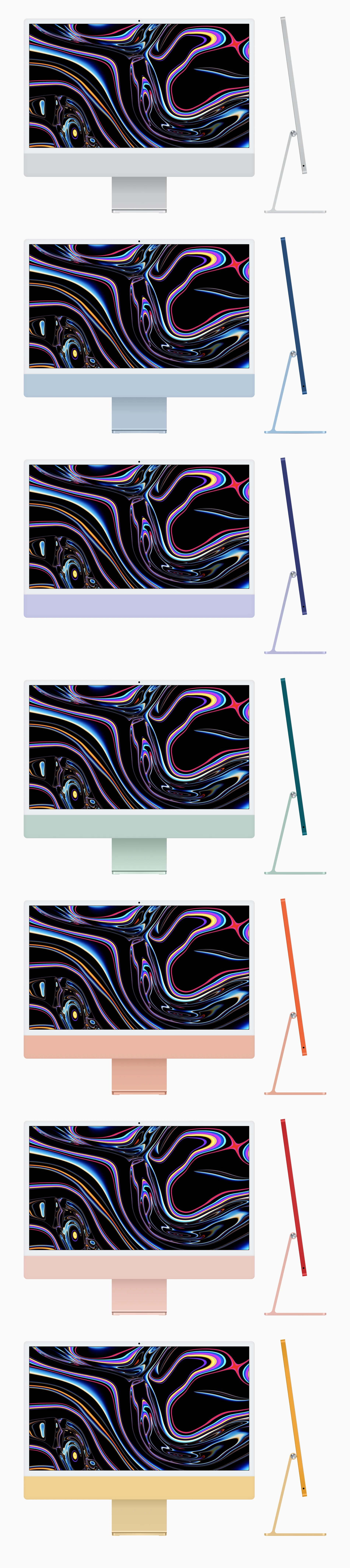 iMac 24 Inch Realistic Free Mockup for Figma Freebie Preview - Page 1