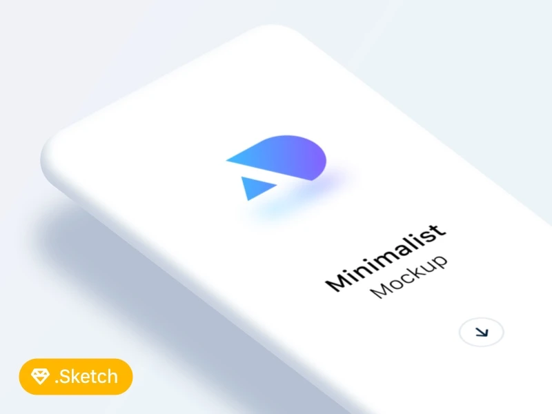 Minimalist Phone Mockups freebie preview