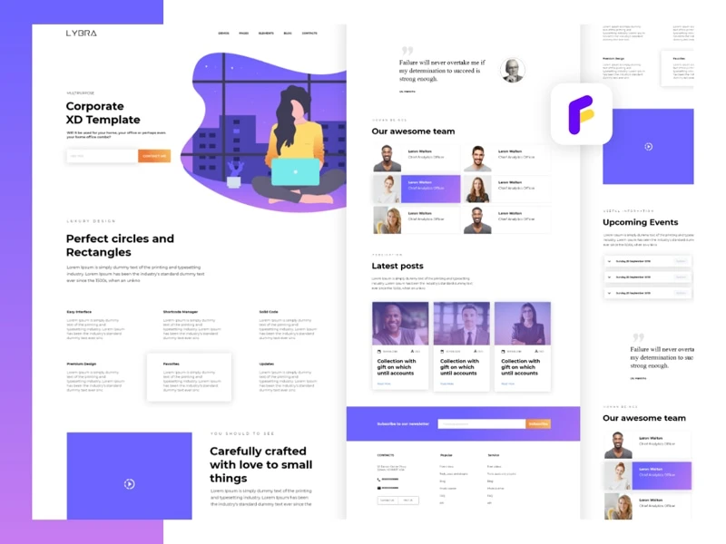Multipurpose Theme freebie preview