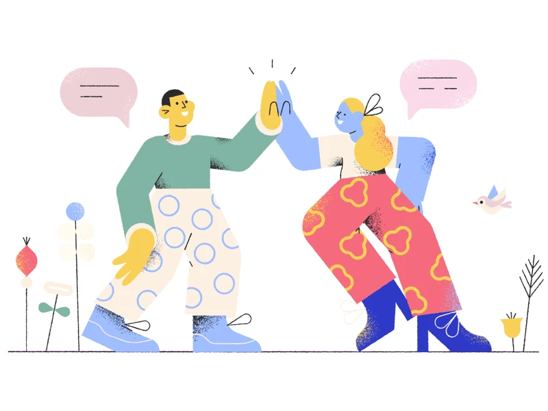 Ouch! - Free illustrations freebie preview