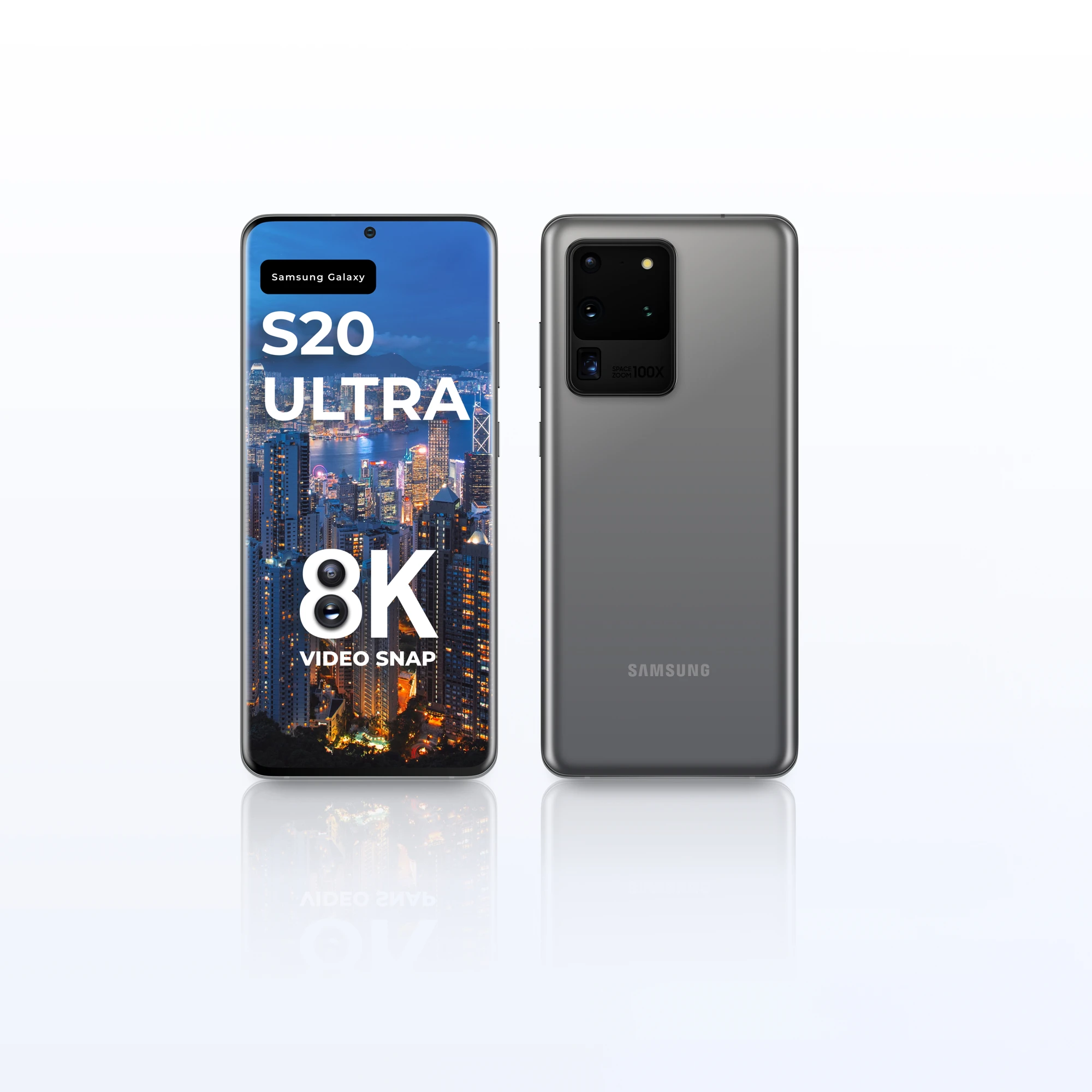 Samsung Galaxy S20 Ultra Mockup for Figma