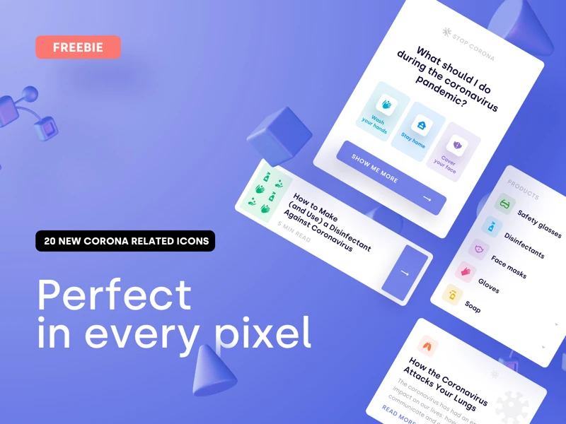 The Icon of - Perfect in every pixel freebie preview