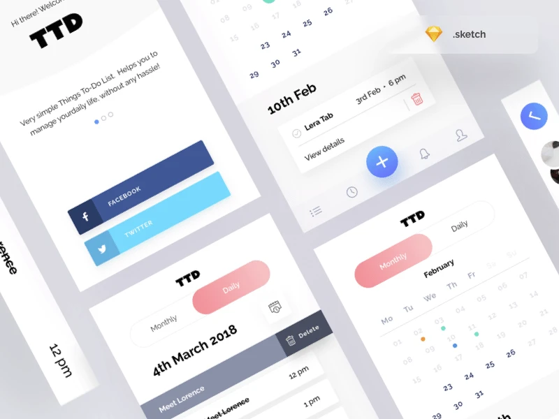 To Do List App Freebie freebie preview