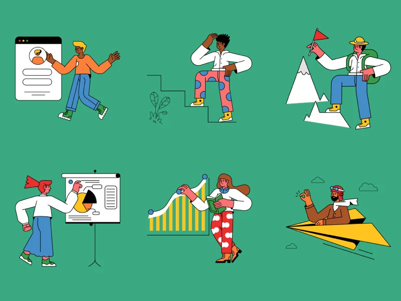 Zanzi Free Illustrations freebie preview
